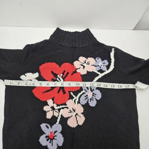 Floral knit sweater NWOT - Picture 5 of 6